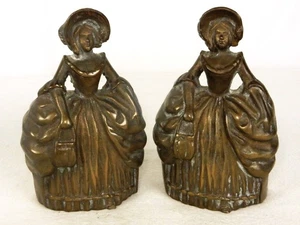 Littco "Colonial Lady" Gusseisen Buchstützen, Littlestown Foundry, Vintage 1930er - Bild 1 von 10