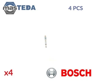 0 250 703 001 ENGINE GLOW PLUGS BOSCH 4PCS FOR BMW 3,5,2,4,1,X3,6,X1,7,X4,X2,8 - Picture 1 of 8
