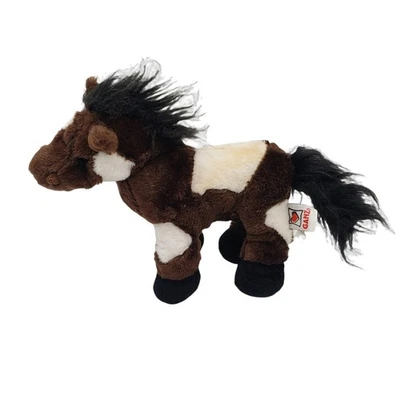 Ganz Webkins Pinto Pony Horse 10'' Kids Plush Stuffed Animal Toy No Code - Image 1 of 4