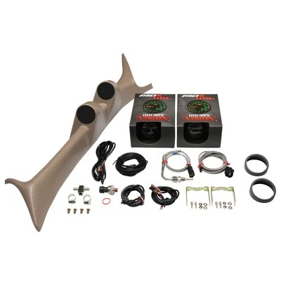 Cápsula doble bronceada con MaxTow Green Boost y medidores 1500 EGT para Ford Super Duty 99-97 Foto 1 de 4