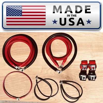 2003-2009 90* LUG Dodge RAM Truck 3ª generación 5,9 L Cummins kit de cable de batería diésel Foto 1 de 4