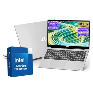 NIMO 15,6 FHD Studenten Laptop 8GB RAM 256GB SSD Intel Pentium N100 WiFi6 Win11 - Bild 1 von 9