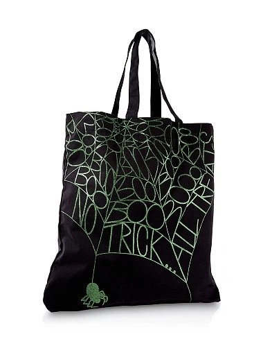 NUEVO Bath & and Body Works NEGRO Halloween truco o trato BOLSO DE MANO bolso monedero Foto 1 de 1
