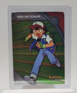 2000 Topps Pokemon TV Ash Ketchum Animation Series 2 #HV1 Card Holo