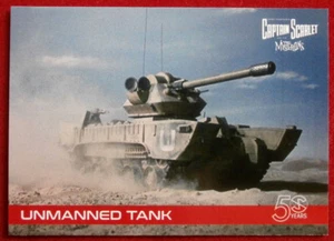 CAPTAIN SCARLET 50 YEARS - Card #14 - UNMANNED TANK - Unstoppable Cards 2017 - Picture 1 of 2
