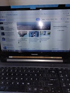 Toshiba L955-S5330 laptop, still works but has some issues listed for parts ONLY - Picture 1 of 3