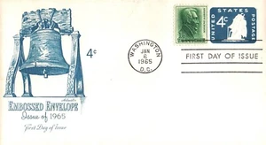 USA FDC - 1965 - Scott #s U549 & 1209, First Day Issue Artmaster - Picture 1 of 1