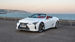 Lexus LC 500 2020 convertible alta resolución decoración de pared estampado póster fotográfico - Imagen 1 de 1