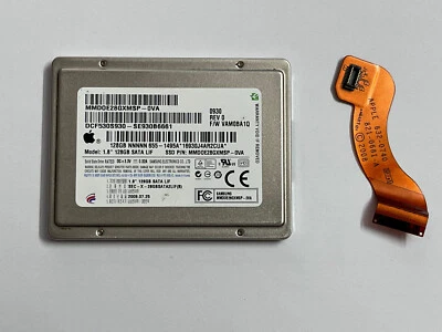 1.8" 128GB SATA LIF MMD0E28GXMSP-0VA SSD FOR APPLE MACBOOK AIR 2008 Later A1304 - Image 1 of 4