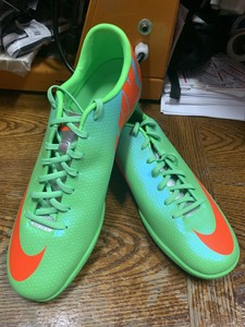 nike mercurial indoor orange