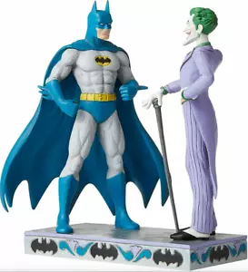 Figura de Batman y el Joker de Jim Shore DC Comics 6005982 - Nueva - Imagen 1 de 7