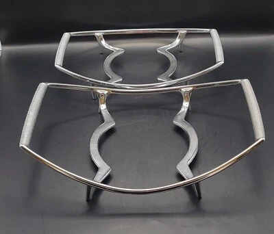 2 CorningWare Cradle Metal Casserole Holder Trivets P-11-M & P-11-2 1/2-M-1 - Image 1 of 3