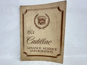 1974 Cadillac Original Advance Service Information Manual - Picture 1 of 6