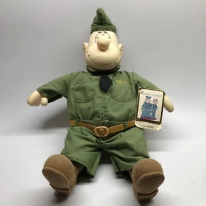 Vintage Beetle Bailey 13" SARGE Plush Doll w/Tag Presents 1985 - Picture 1 of 12