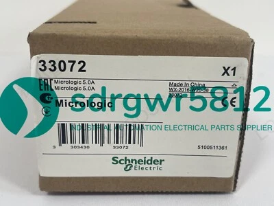 NEW & original Micrologic 5.0A in box 33072 BA in box By Fedex or DHL - Image 1 of 4