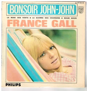 France GALL Bonsoir John john 45 tours EP "7" - Foto 1 di 4