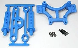RPM RPM-80165 einstellbare Dämpferbrücke Traxxas E-Maxx - T-Maxx blau - Bild 1 von 1