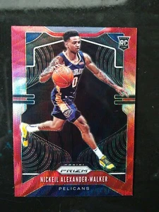 2019-20 Prizm Nickeil Alexander-Walker Ruby Wave Prizm Rookie RC #263 - Picture 1 of 1