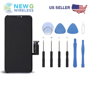 For iPhone XR LCD Display Touch Screen Digitizer Assembly Replacement Back Plate - Picture 1 of 1