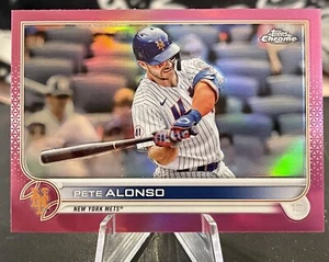 2022 Topps Chrome - Pink Refractor #209 Pete Alonso - Bild 1 von 2