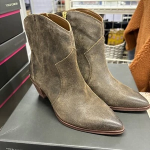 Neu ohne Karton Vince Camuto Salintino Damen-Bootie Vintage Wildleder tabakfarben Größe 6M - Bild 1 von 3