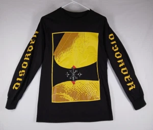 Disorder Skateboards Graphic Tshirt Size Small Men’s Black Skate Tee - Picture 1 of 4
