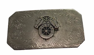 Vintage TEAMSTERS Belt Buckle I.B. of T.C. W. & H. of A. Chauffeurs Warehousemen - Picture 1 of 8