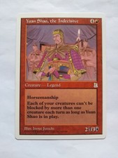MTG - Yuan Shao, the Indecisive, ENG, P3K