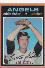 1971 TOPPS BASEBALL EDDIE FISHER #631 ANGELS EX+ *84497