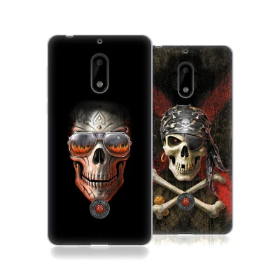 OFFICIAL ANNE STOKES SKULL GEL CASE FOR NOKIA PHONES 1 - Изображение 1 из 4