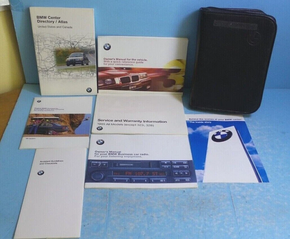 99 1999 BMW Serie 3/318i/318is/323i/323is/328i/328is manual del propietario Foto 1 de 1