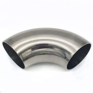 6" - 152mm PIERNA CORTA 90 grados Mandril Curva Acero Inoxidable Codo de Escape - Imagen 1 de 2