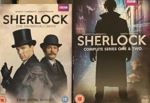 Sherlock series 1 and 2 - Plus 'The Abominable Bride' DVDs - Picture 1 of 1