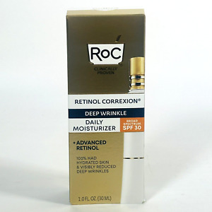 RoC Retinol Correxion Deep Wrinkle Daily Moisturizer - 1 fl oz  SPF 30 exp 10/26