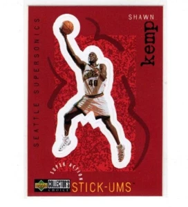 Shawn Kemp 1997-98 Upper Deck CC Super Action Stick-Ums #S25 - Picture 1 of 2
