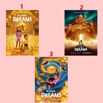 In Your Dreams – Netflix Animated Movie Poster, November 14 2024 Release - Image 1 of 4