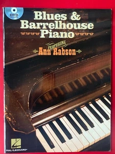 Blues & Barrelhouse Piano Book/Online Video Featuring Ann Rabson With DVD | Buch - Bild 1 von 1