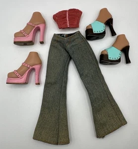 Traje/top/pantalones/zapatos Bratz Funk 'N' Glow 2ª edición Yasmin (2003) - Imagen 1 de 8