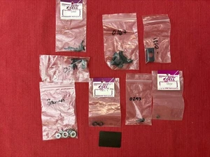 9 Parts X Cell 60 Pivot / Flybar Yoke Miniature Aircraft 0293, 0167, 0181, 0291 - Picture 1 of 7