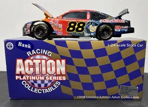 Action 1/24 Dale Jarrett #88 Quality Care BATMAN 1998 Ford Taurus Nascar Bank - Picture 1 of 13