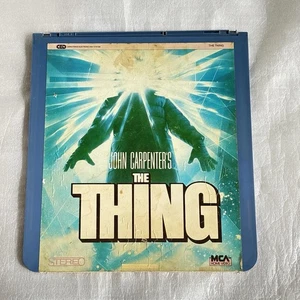 John Carpenter’s The Thing CED MCA Home Video - Picture 1 of 10