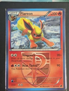 Juego de cartas coleccionables Pokémon Flareon 12/116 Plasma Freeze - Imagen 1 de 2