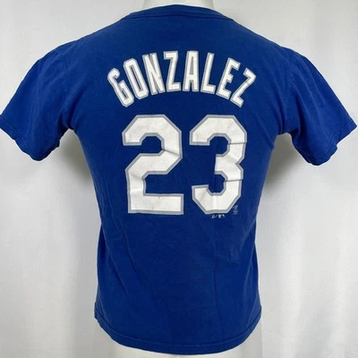 Футболка молодежная Adrian Gonzalez No23 Los Angeles Dodgers MLB Majestic БОЛЬШАЯ - Изображение 1 из 4