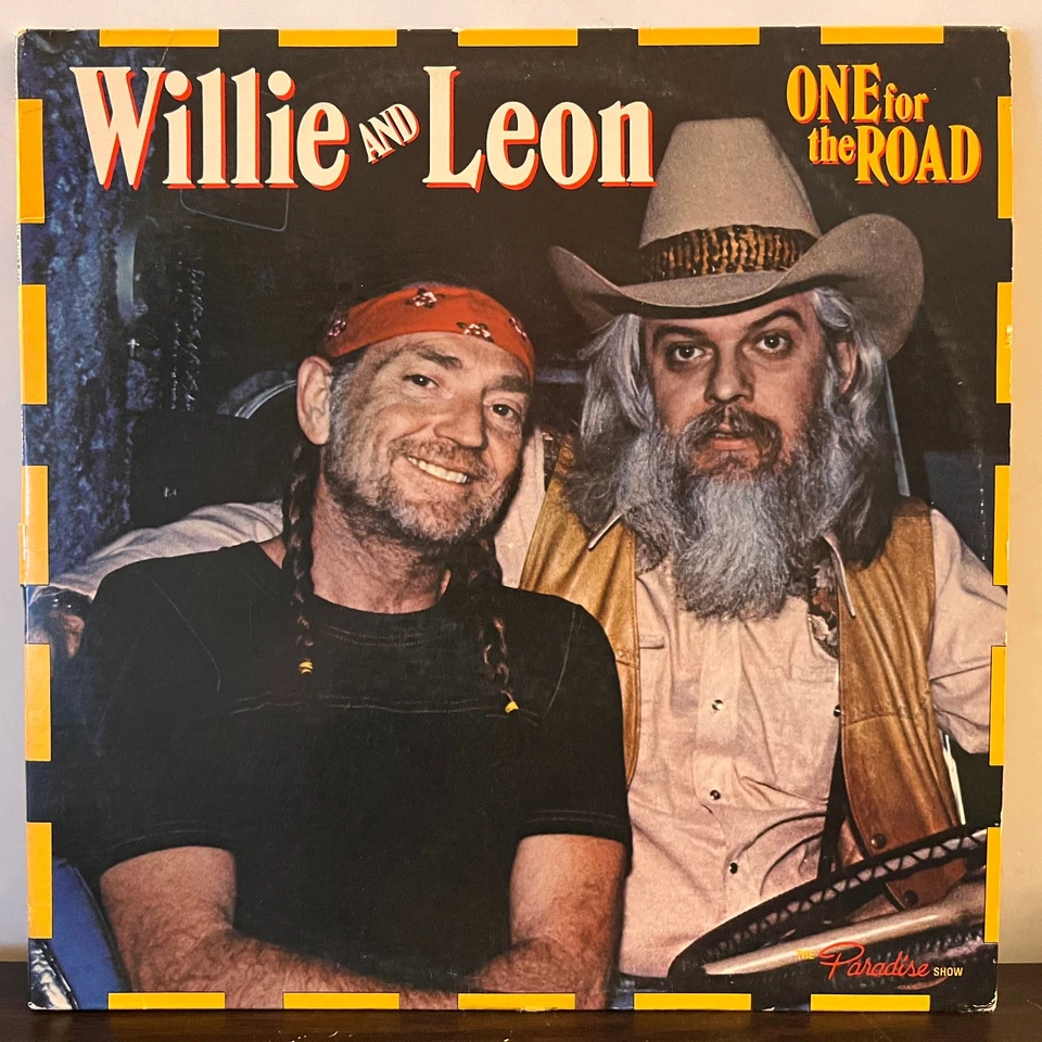 WILLIE NELSON & LEON RUSSELL - One For The Road - 12" Vinyl Record 2xLP - VG+ - Image 1 of 4