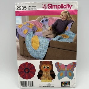 Simplicity 2935 Stoffquilts Tiere Stoffdecke verschiedene ungeschnitten - Bild 1 von 9
