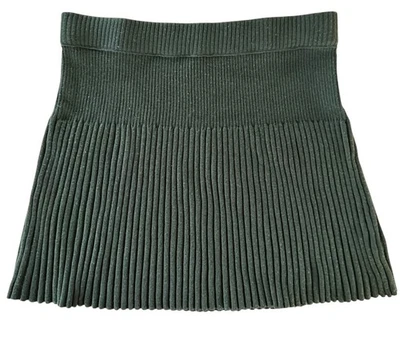 Aerie Women's Take Charge Sweater Skirt Size M Olive Petal - Image 1 of 4