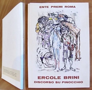 DISCORSO SU PINOCCHIO - Ente Premi Roma, 1968 - ill. ERCOLE BRINI - NUOVO* - Picture 1 of 10