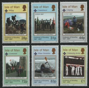 Isle of Man 2007 - Mi-Nr. 1343-1348 ** - MNH - Pfadfinder / Scouts - Imagen 1 de 1