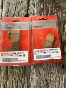 Yamaha OEM Brake Pads 2 Sets Part 5B4-W0046-00 - Picture 1 of 1