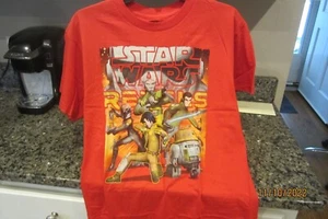 Star Wars Boys Red Short Sleeve T-Shirt XL (18-20) - Bild 1 von 5